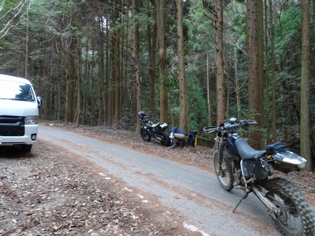 広見林道バイク
