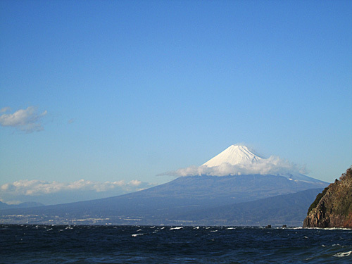 通過後富士山！