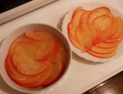 リンゴの薔薇の作り方2