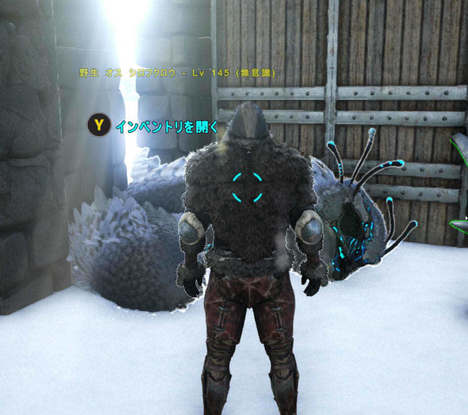 Ark Survival Evolved 見た目も性能も好き 雪フクロウテイム Amissa もちもち おでこのゲーム見聞録