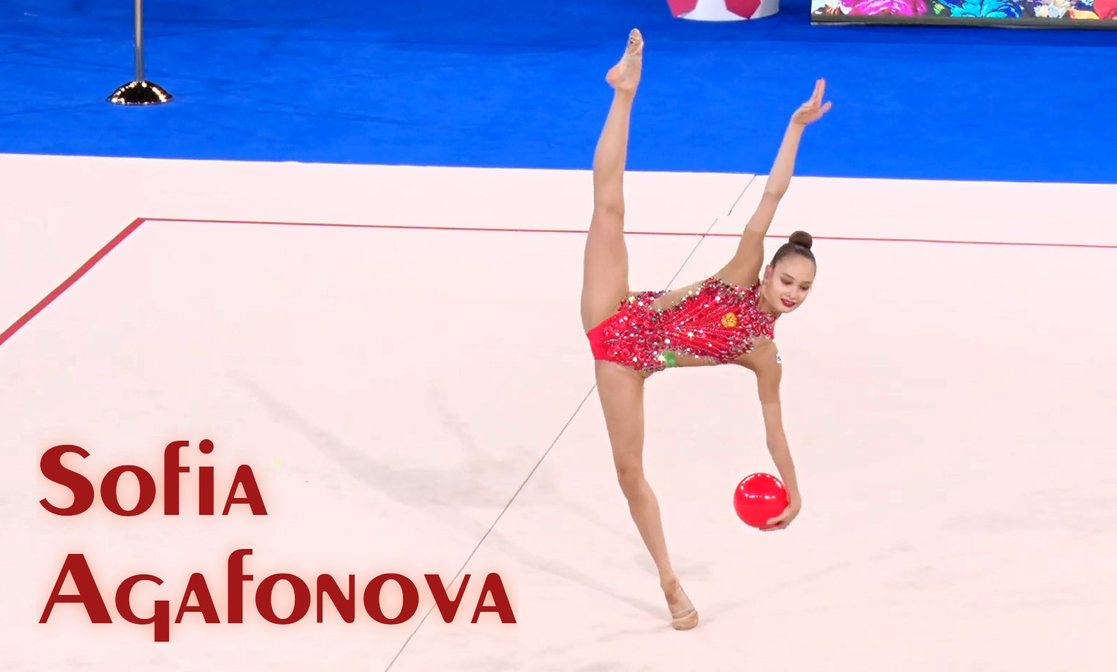 Sofia Agafonova (RUS) Ball - Olympico Cup 2019