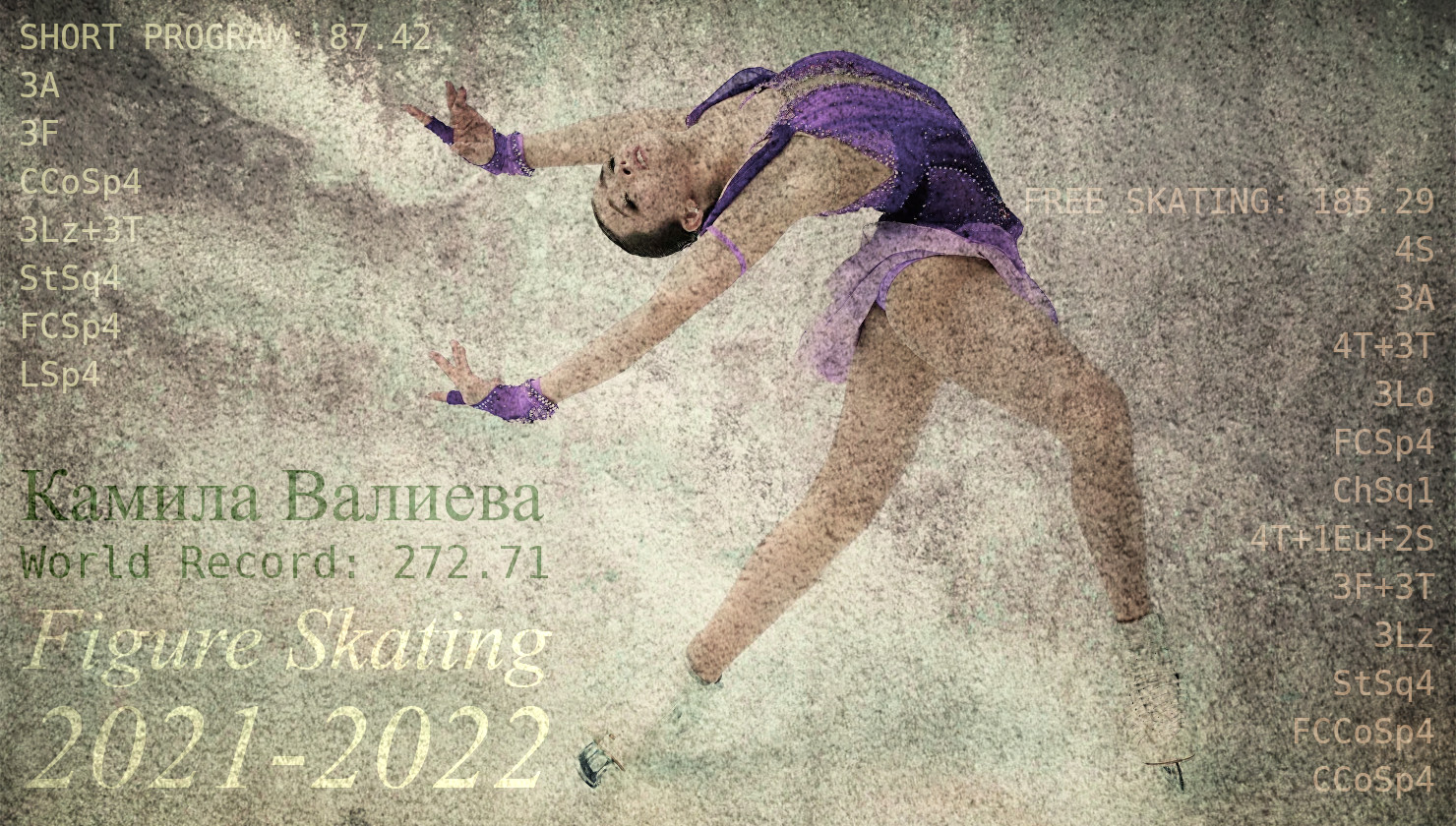 Kamila Valieva - Figure Skating 2021-2022